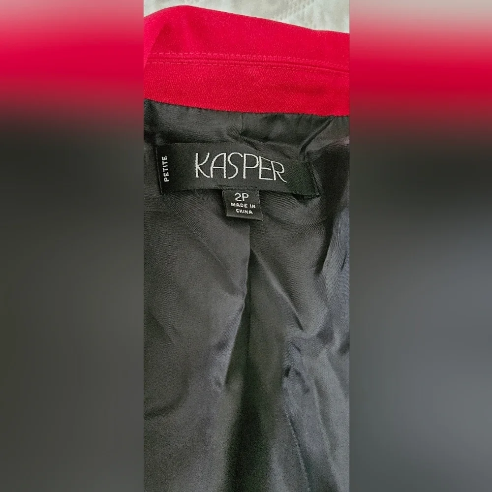 πLike New Vintage Elegant Red Blazerπ - Picture 7 of 8